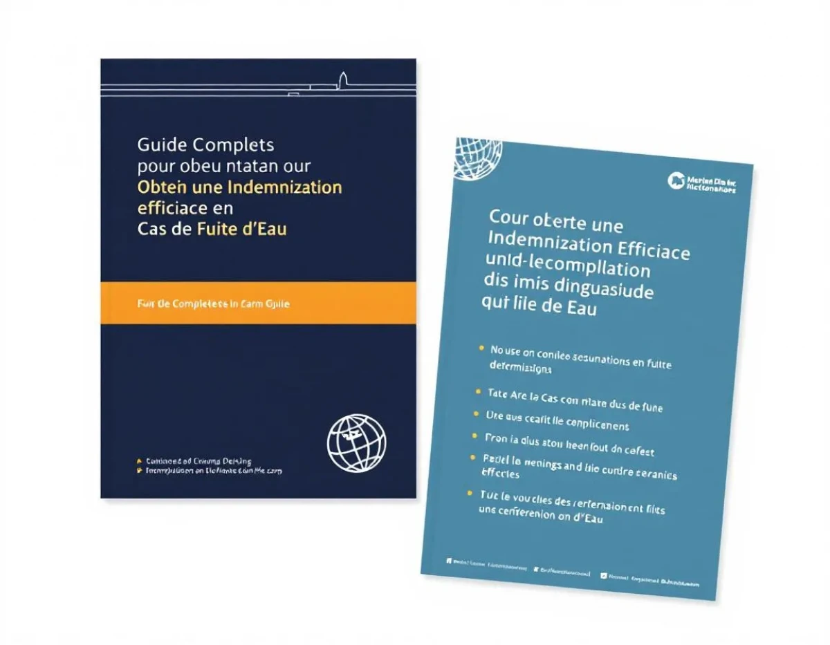 Guide Complet pour Obtenir une Indemnisation Efficace en Cas de Fuite d'Eau