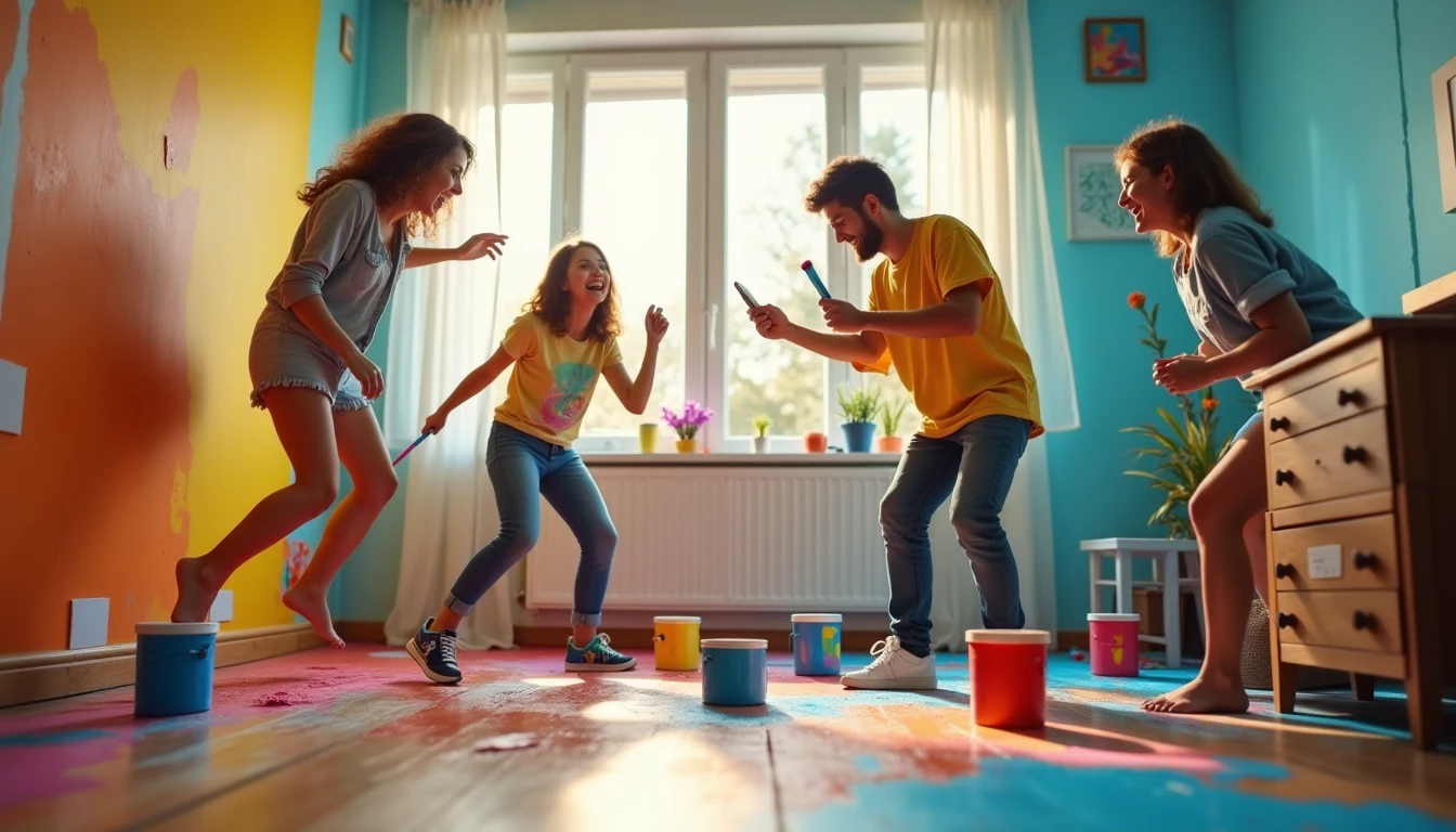 Transformez votre intérieur en 3h avec la peinture acrylique murale